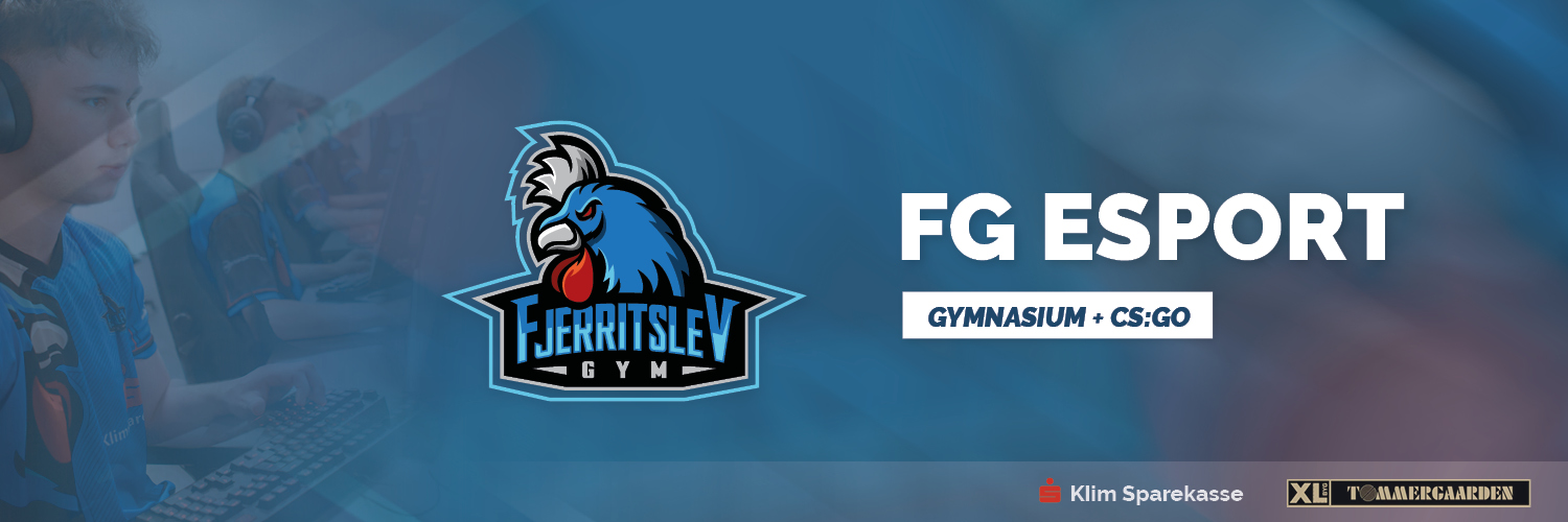 Fjerritslev EsportCollege banner
