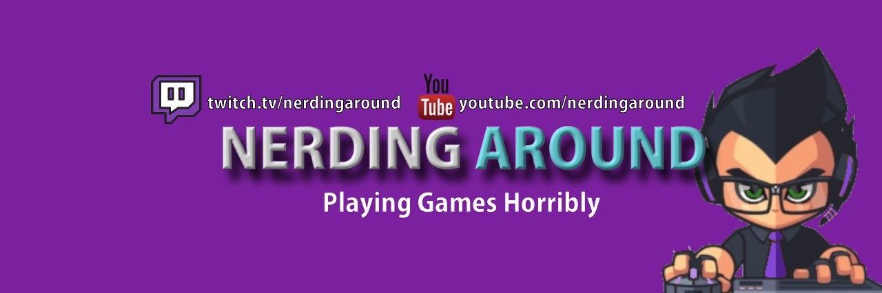 NerdingAround 🎮 banner