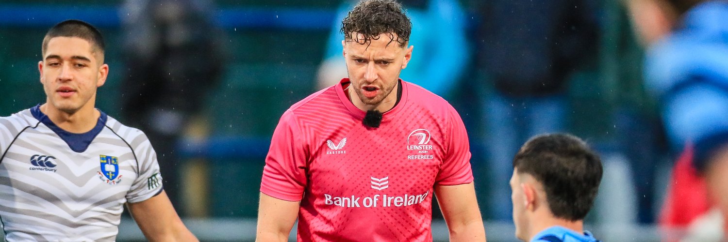 Leinster Rugby Referees banner