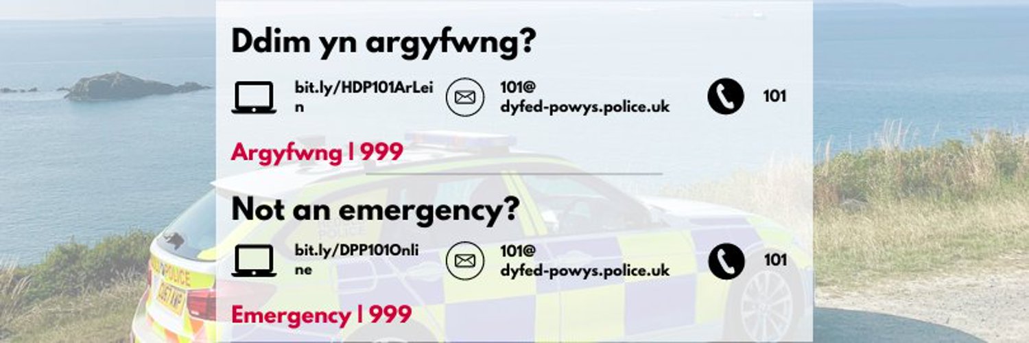 Heddlu Dyfed-Powys Police Profile Banner