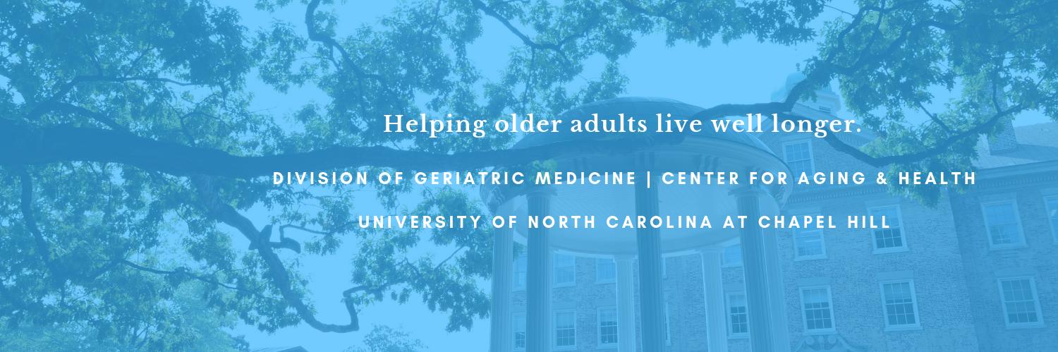 UNC Center for Aging & Health's banner