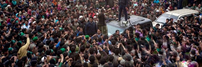 J&K PDP's banner