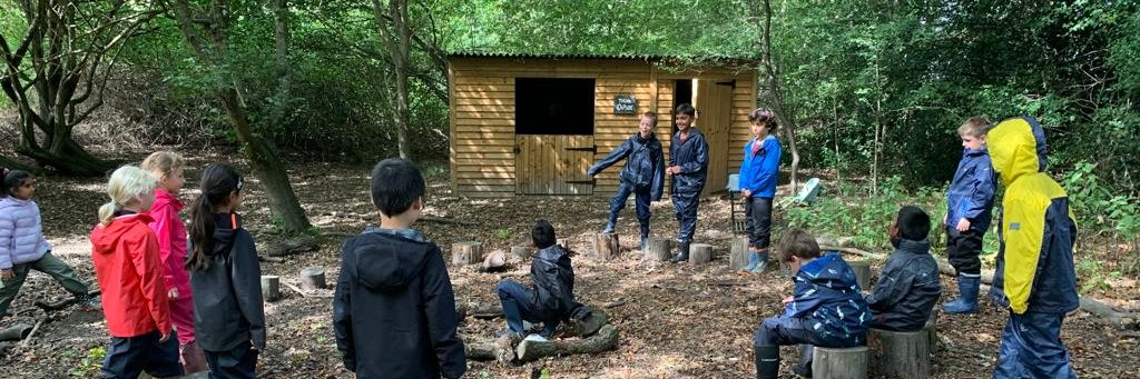 The Gerrards Cross CE School banner