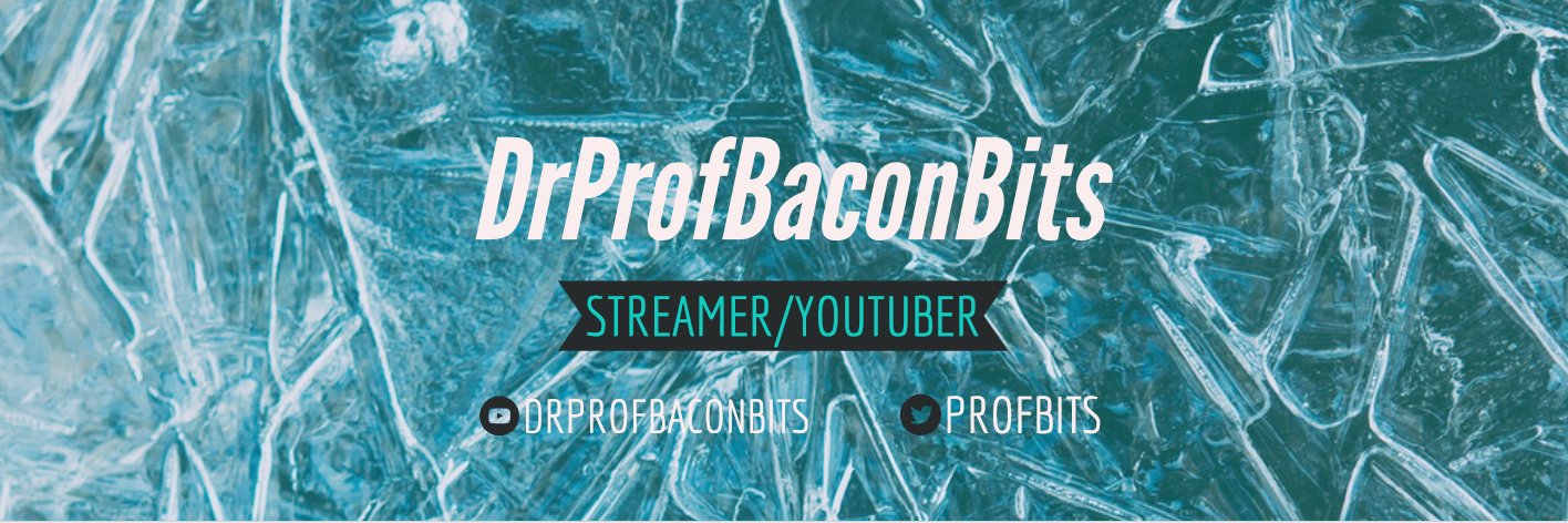 Twitter banner for @ProfBits