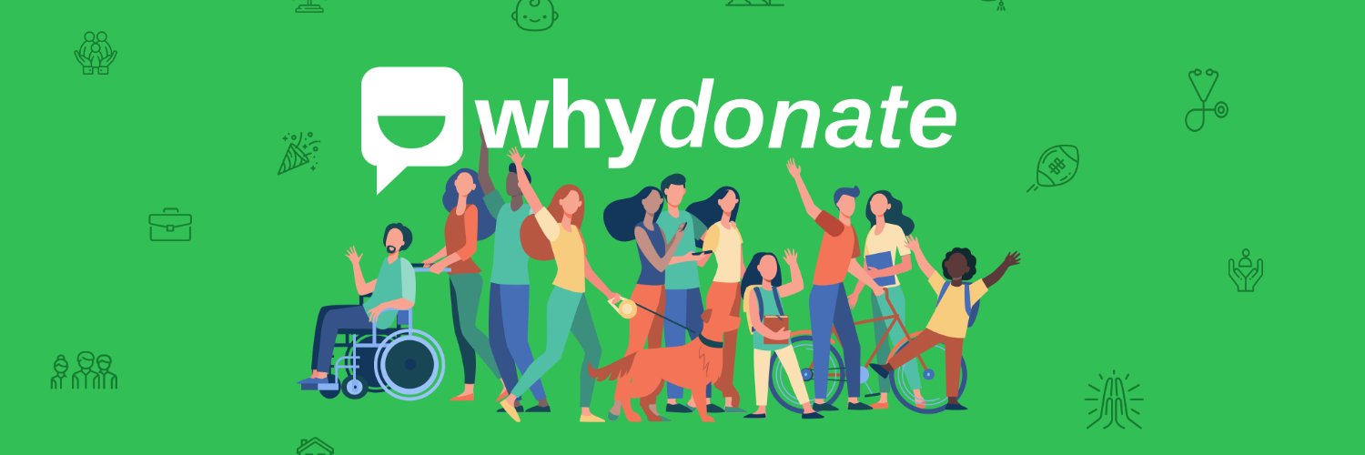 Whydonate: Crowdfunding & Fundraising Platform banner