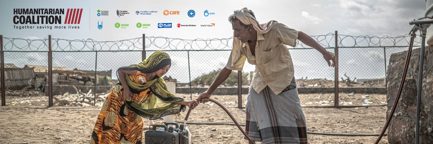 Humanitarian Coalition | Coalition Humanitaire banner