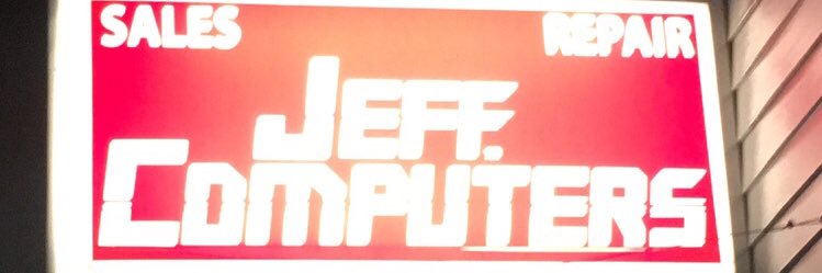 Dr. Jeff Computers banner