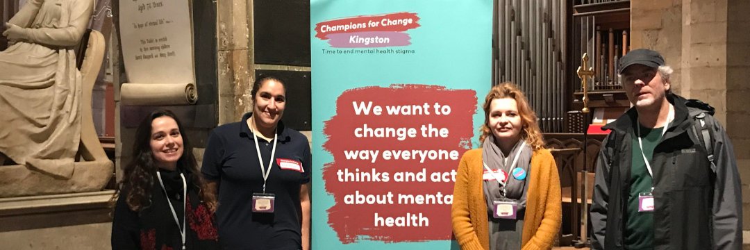 Champions for Change Kingston banner