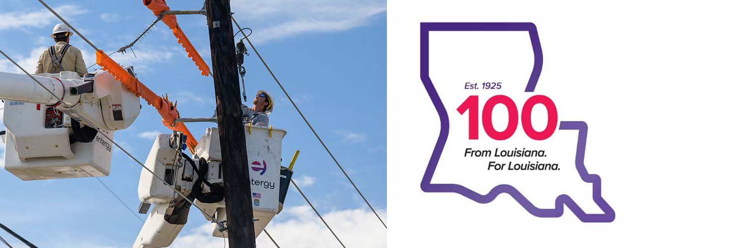 Entergy Louisiana's banner