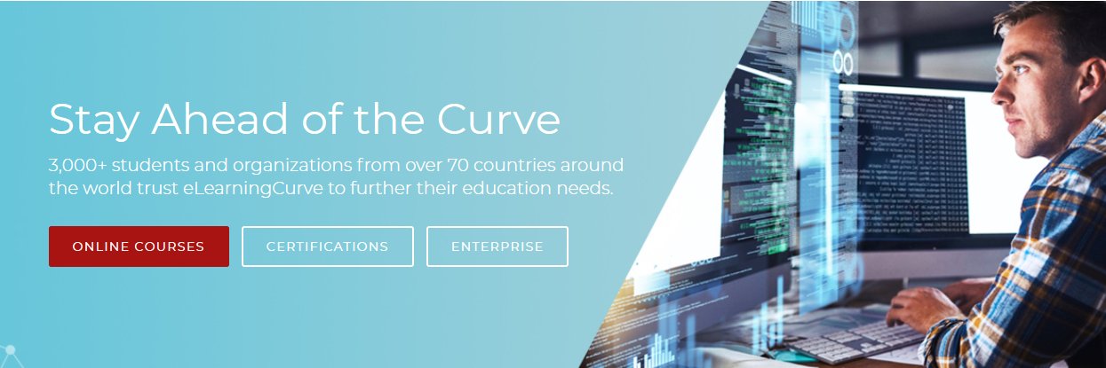 eLearningCurve banner