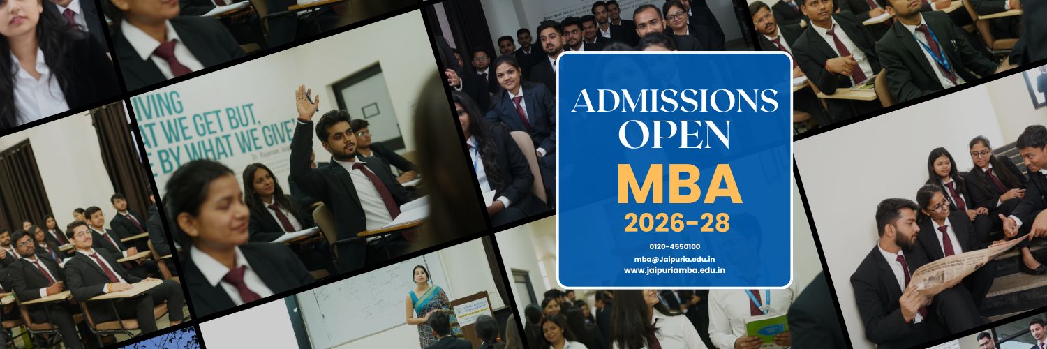 Jaipuria Institute - MBA | Best BSchool Delhi NCR banner