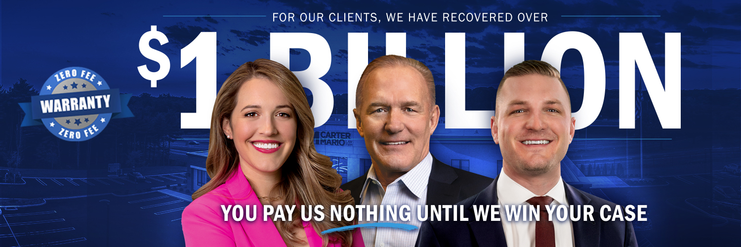 Carter Mario Injury Lawyers banner