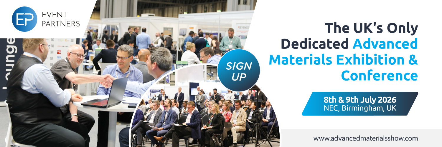 Advanced Materials Show banner