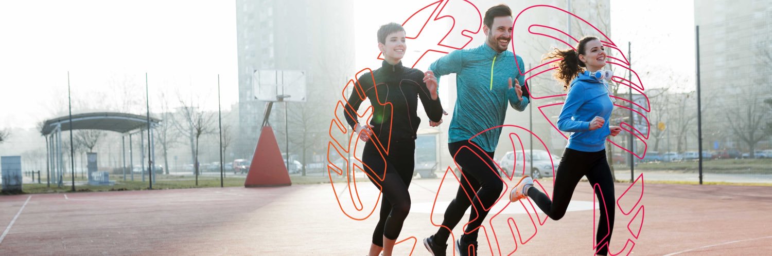 Running World Cup banner