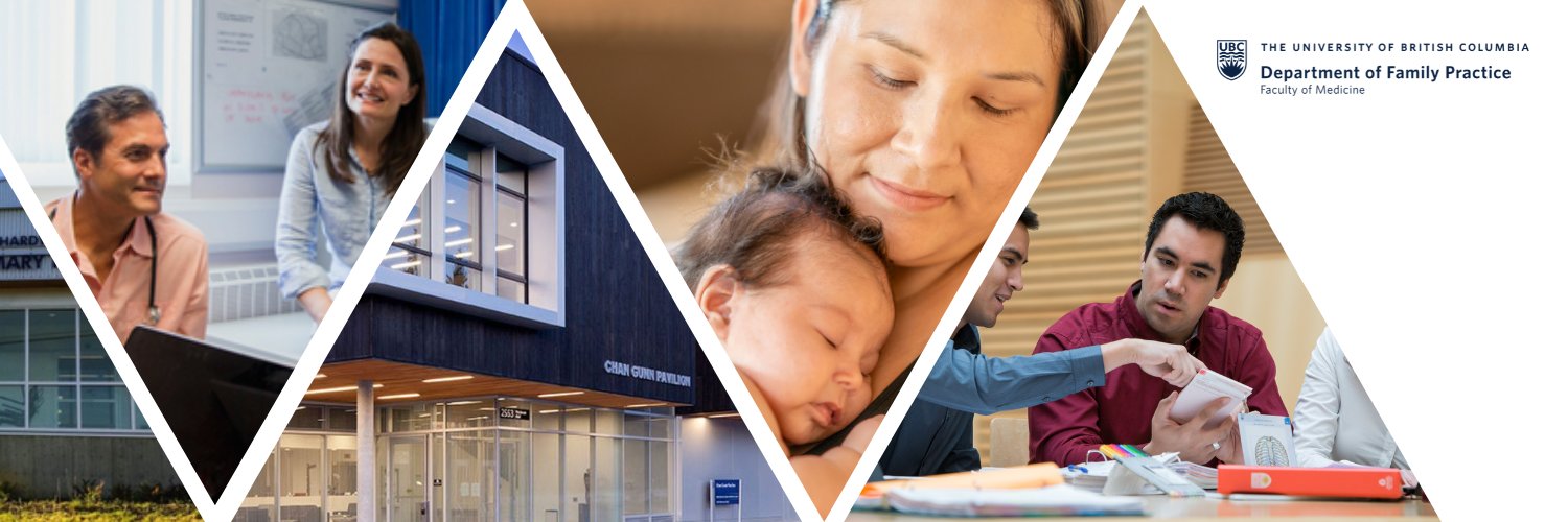 UBC Department of Family Practice banner