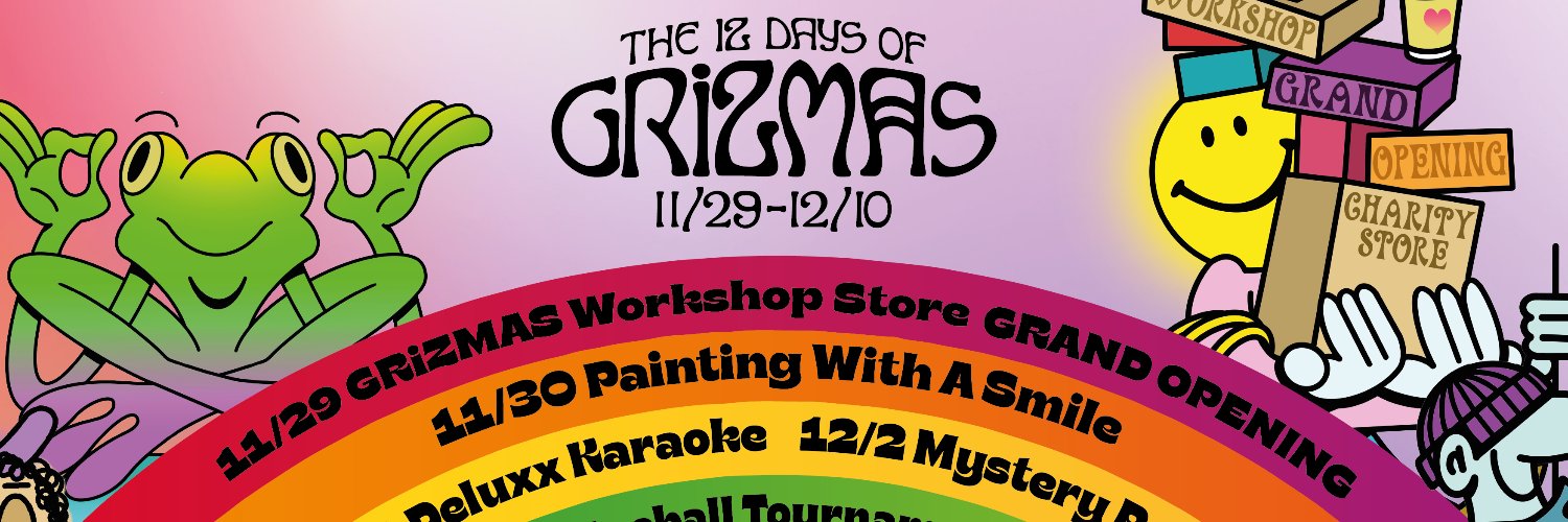 12 Days of GRiZMAS banner