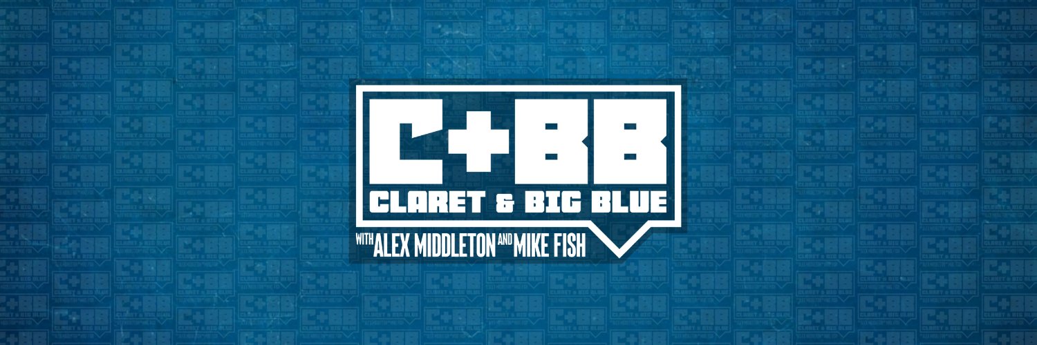 Claret & Big Blue | Podcast Profile Banner