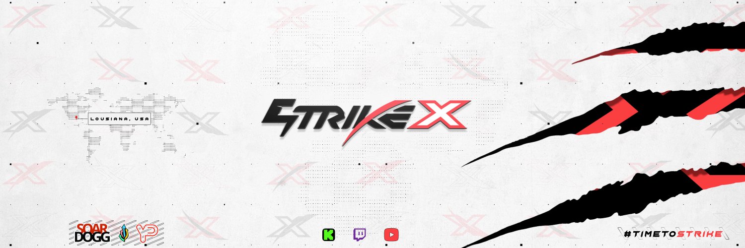 Strike X banner