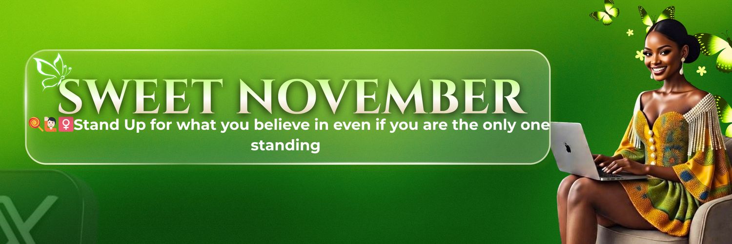 SWEET NOVEMBER 💖🥰 banner