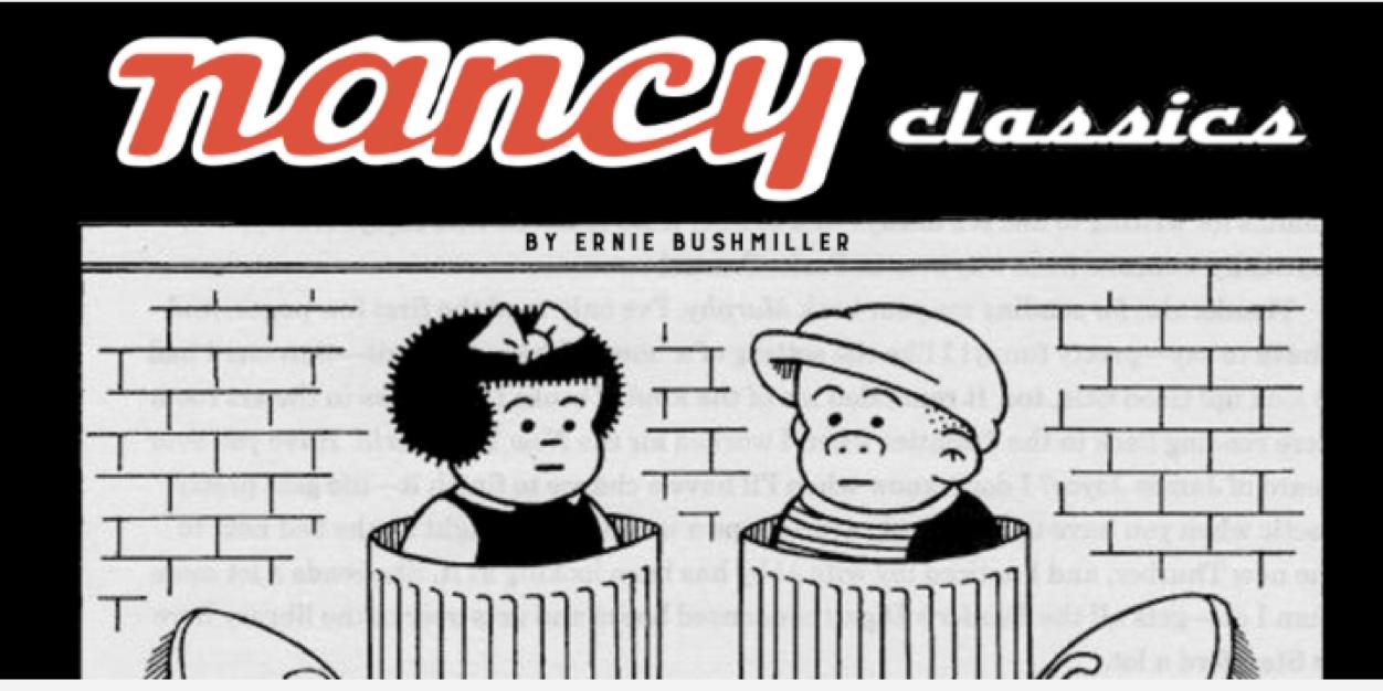 Nancy Comics by Ernie Bushmiller's banner