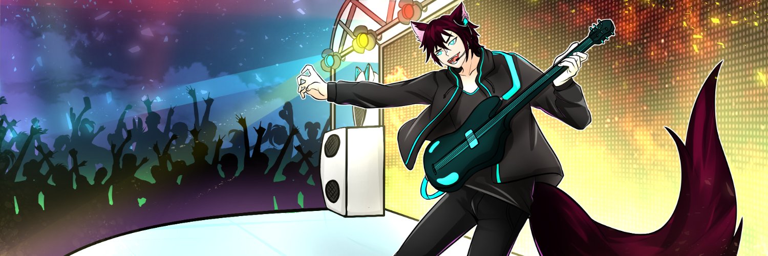 Renrev | Demon-Wolf Vtuber 🐺🐺 banner