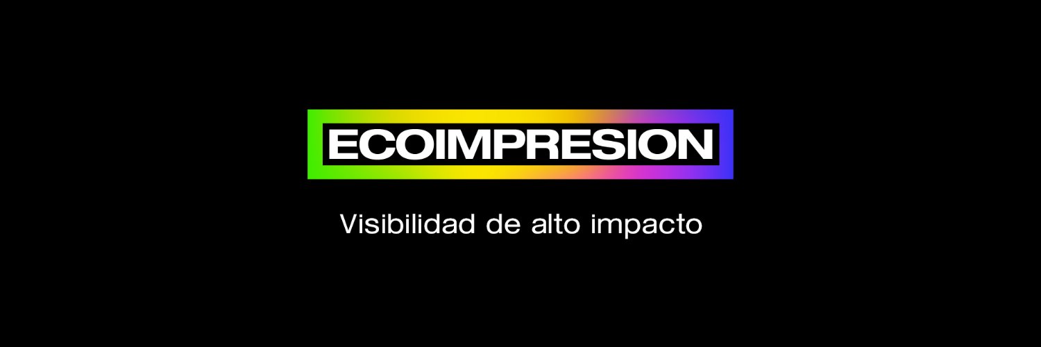 ecoimpresion's profile banner image