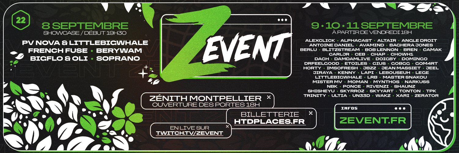 Z Event Profile Banner