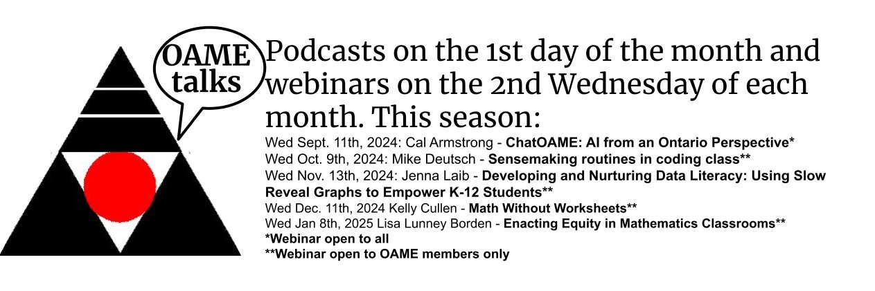 OAMEtalks's banner