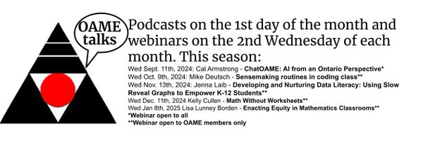 OAMEtalks Profile Banner