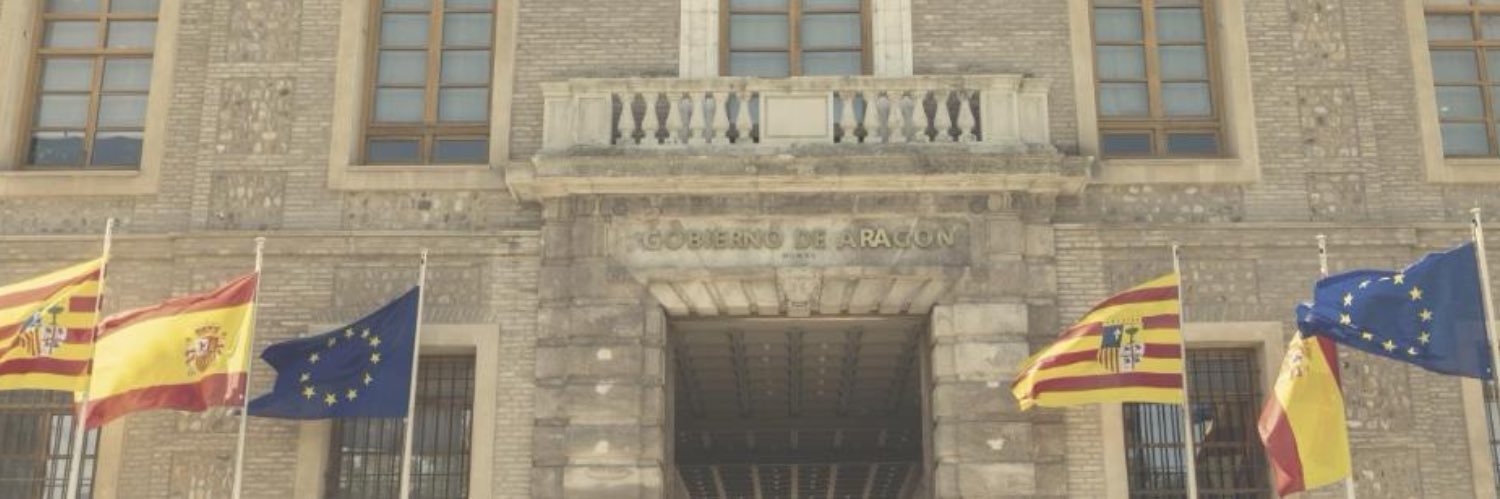 Gobierno de Aragón's banner