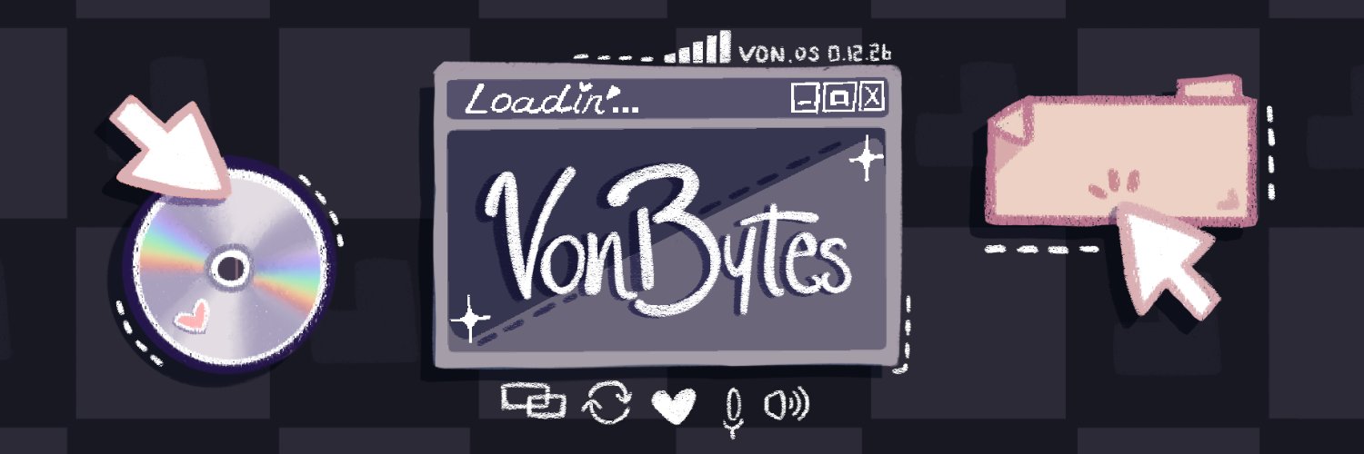 「 VonBytes ⸝⸝ Digital Vampire 」 banner