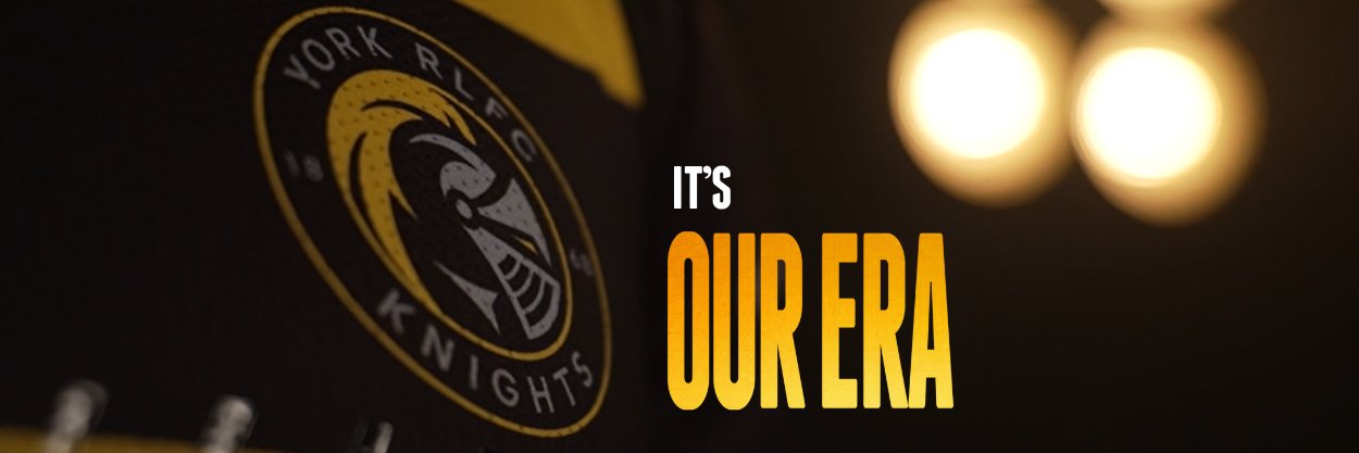 York RLFC Knights banner