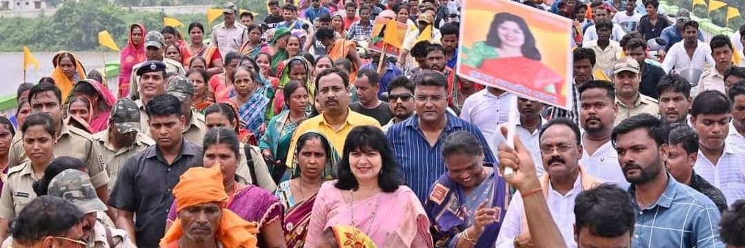 Aparajita Sarangi, 2nd time MP- LS,Bhubaneswar's banner