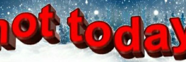 Not Today Satan banner