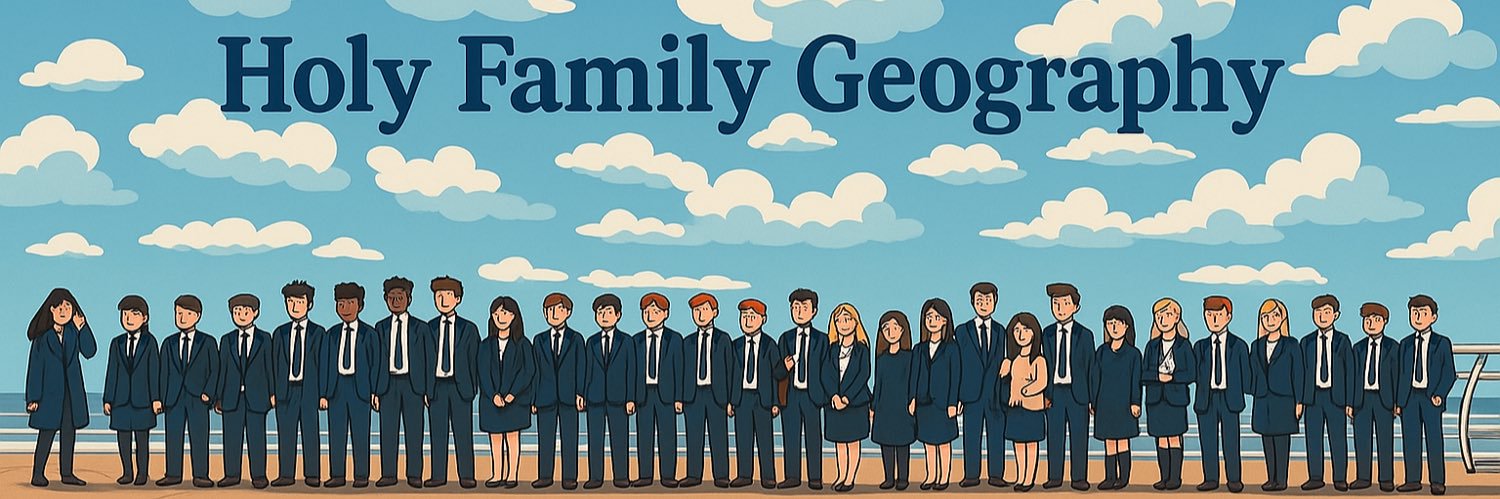 Holy Family Geography Department banner