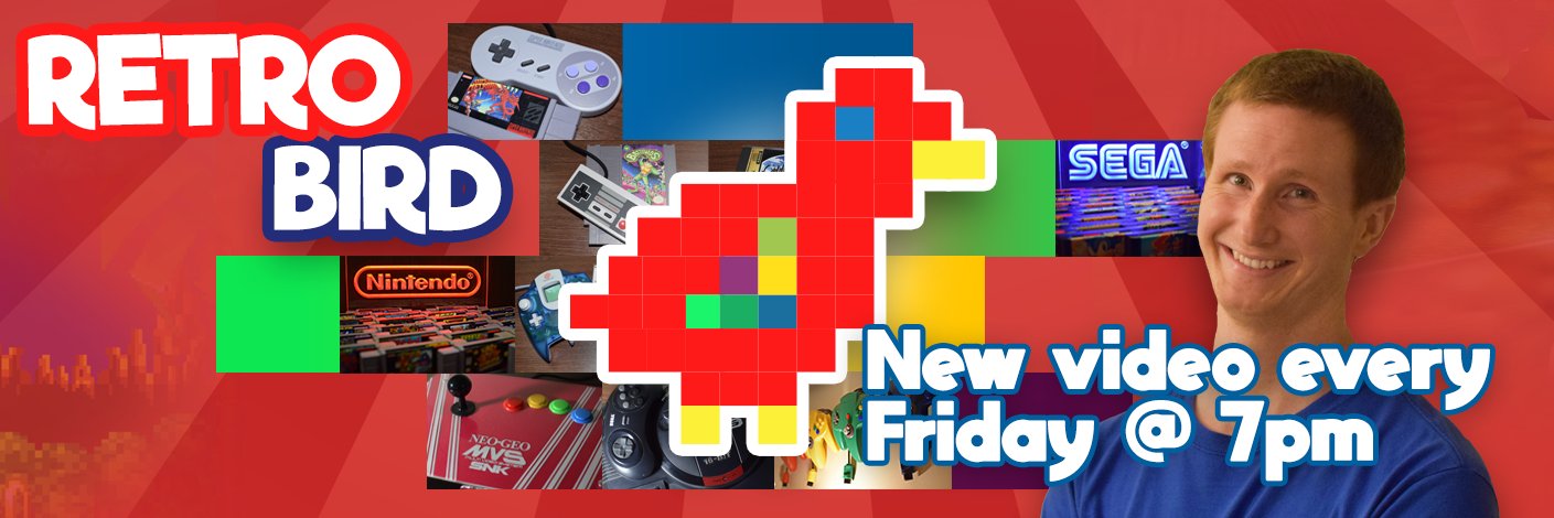 Retro Bird banner