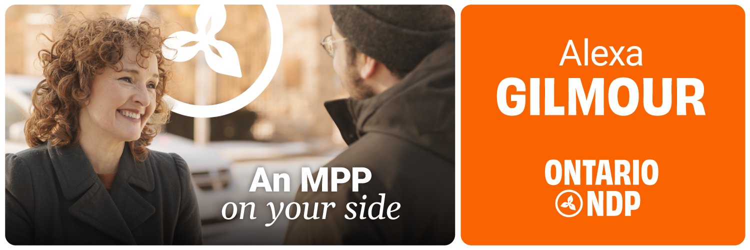 Parkdale—High Park NDP banner