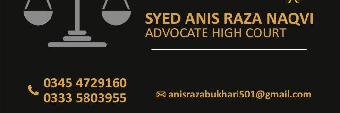 AdvAnisBukhari's profile banner image