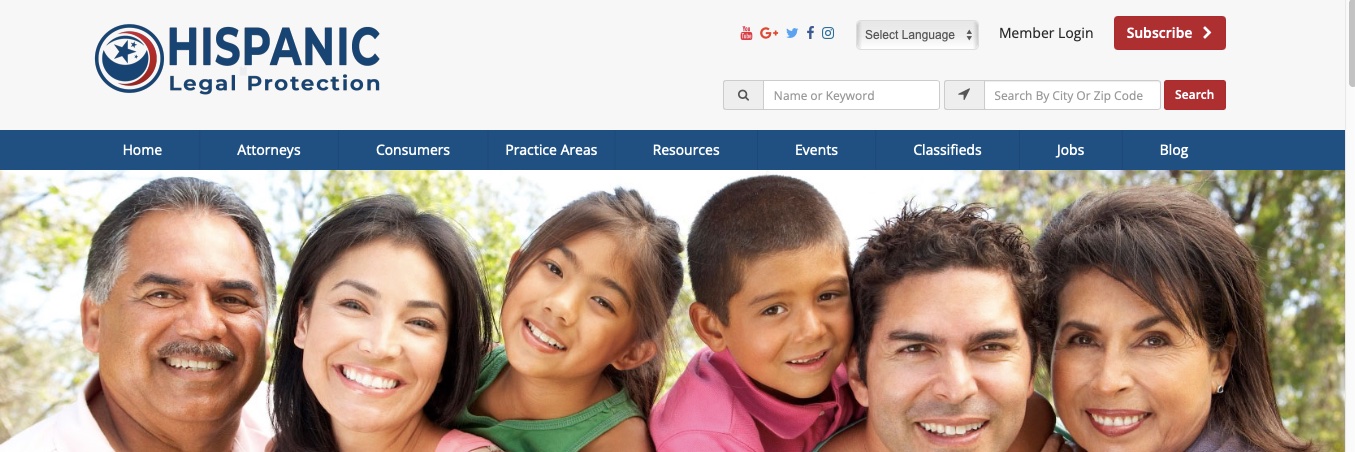 HispanicLegal1's profile banner image