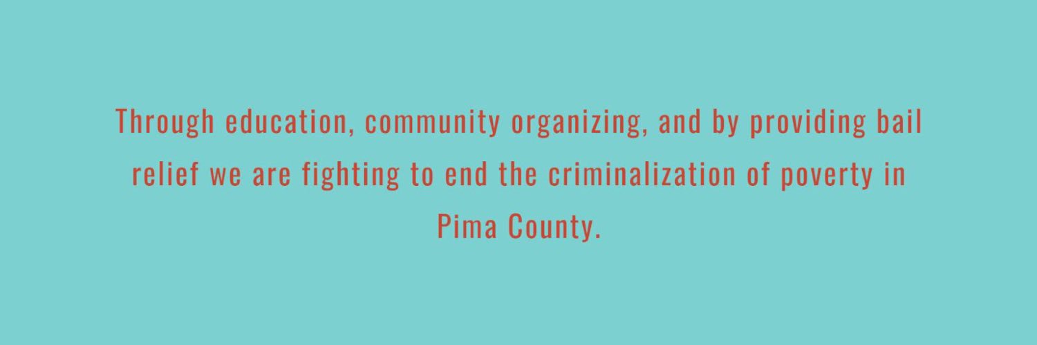 Tucson Second Chance Community Bail Fund banner