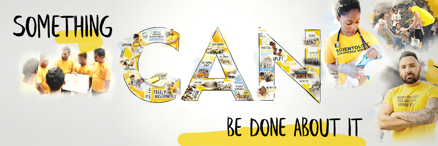 Scientology Volunteer Ministers International banner