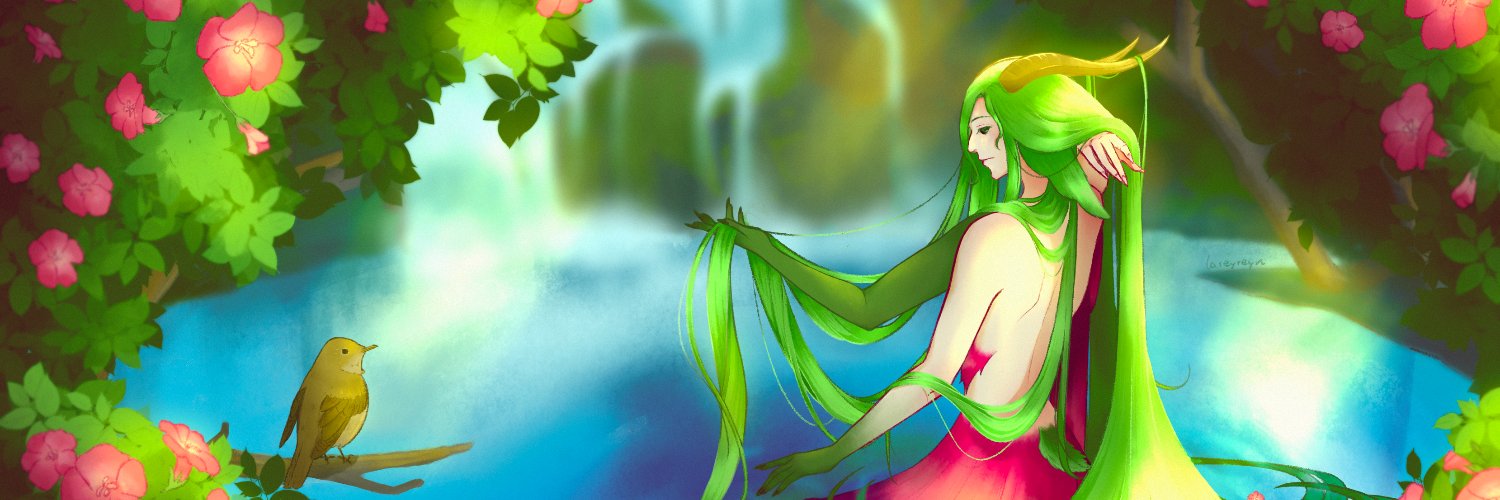 Lareyn 🌱🌸ENVtuber banner