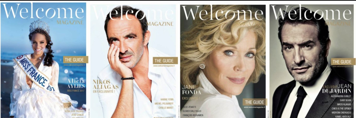 Welcome Magazine banner