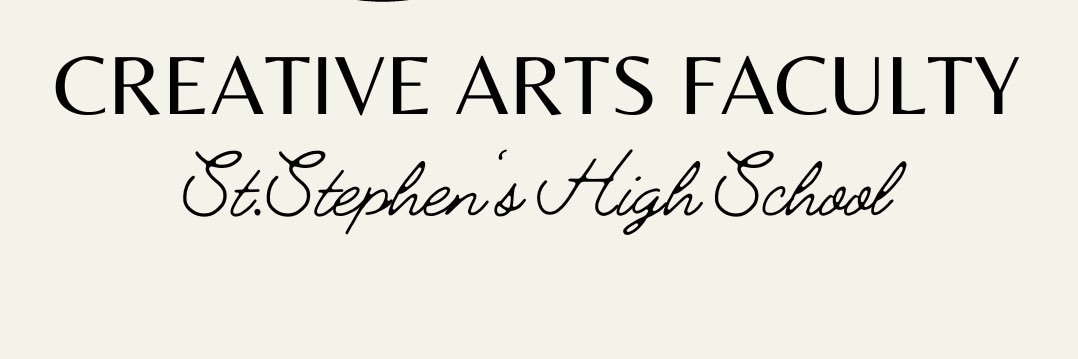 Creative Arts Faculty SSHS banner