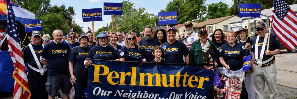 Ed Perlmutter banner