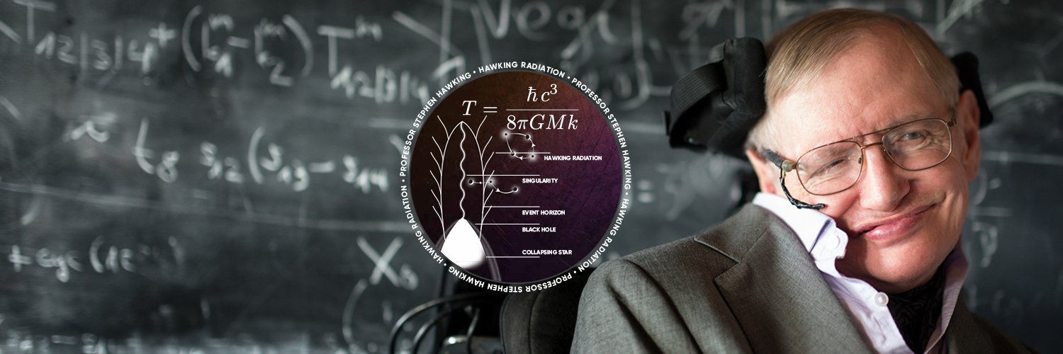 The Stephen Hawking Foundation banner