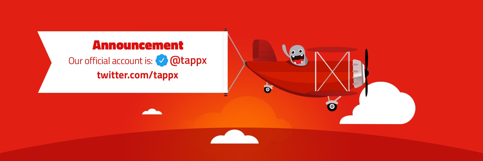 Find us at @tappx banner