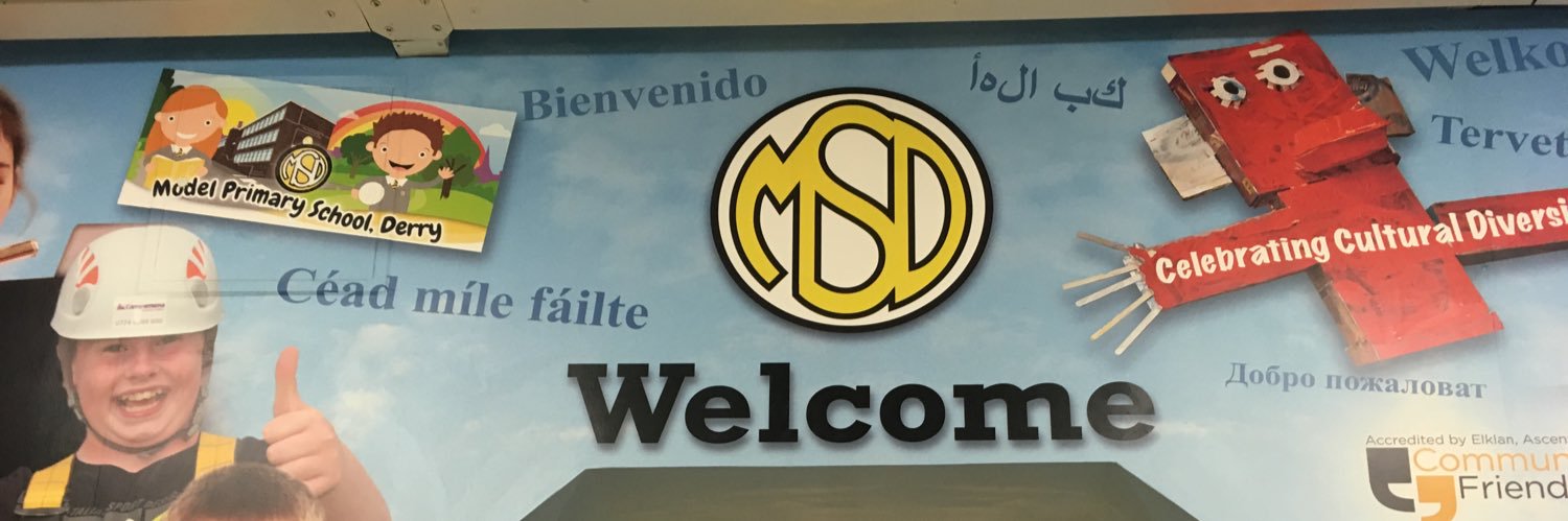 Model Primary School and Nursery unit, Derry banner