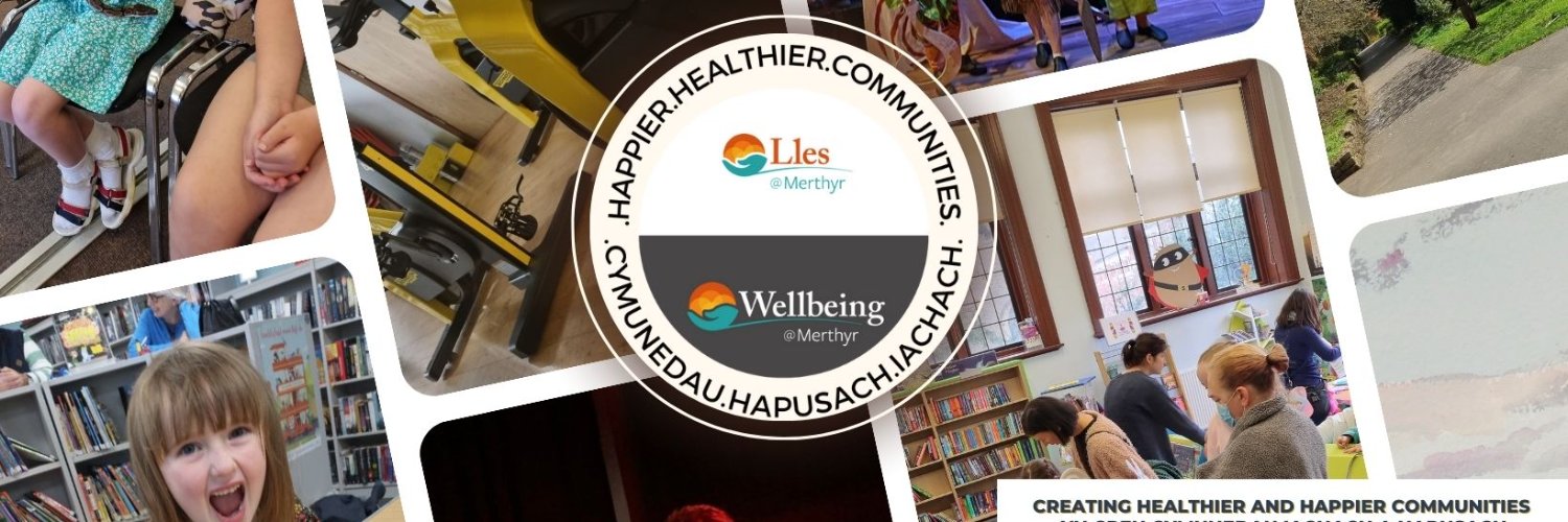 Wellbeing@Merthyr banner