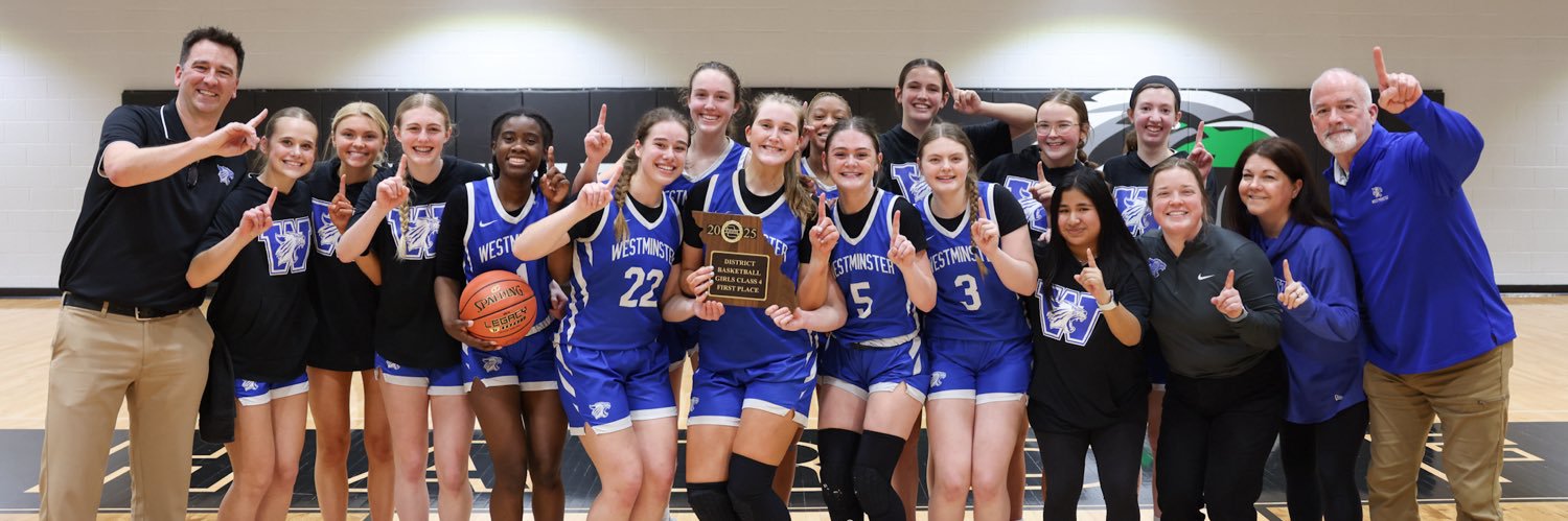 Westminister Christian Academy Girls Basketball banner